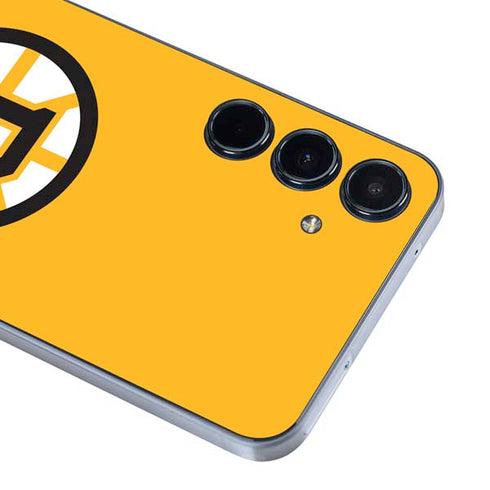NHL Boston Bruins Solid Background Galaxy A55 5G Skin